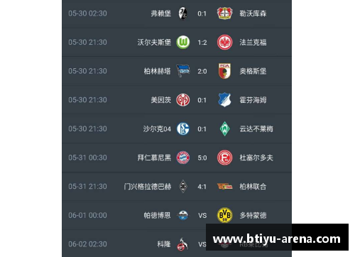B体育德甲最新积分战报：两场大比分，两场绝平，拜仁狼狈丢2分